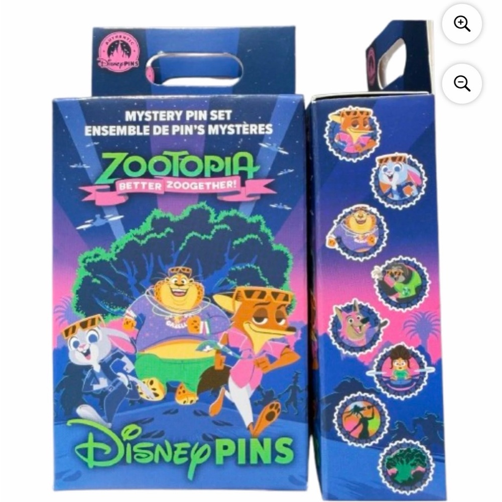 Disney parks mystery set zootopia better zoogether- Heidi howler pin - Picture 4 of 4